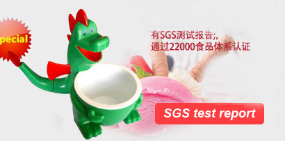 Personalized SGS PP Plastic Ice Cream Bowls Anti Corrosion