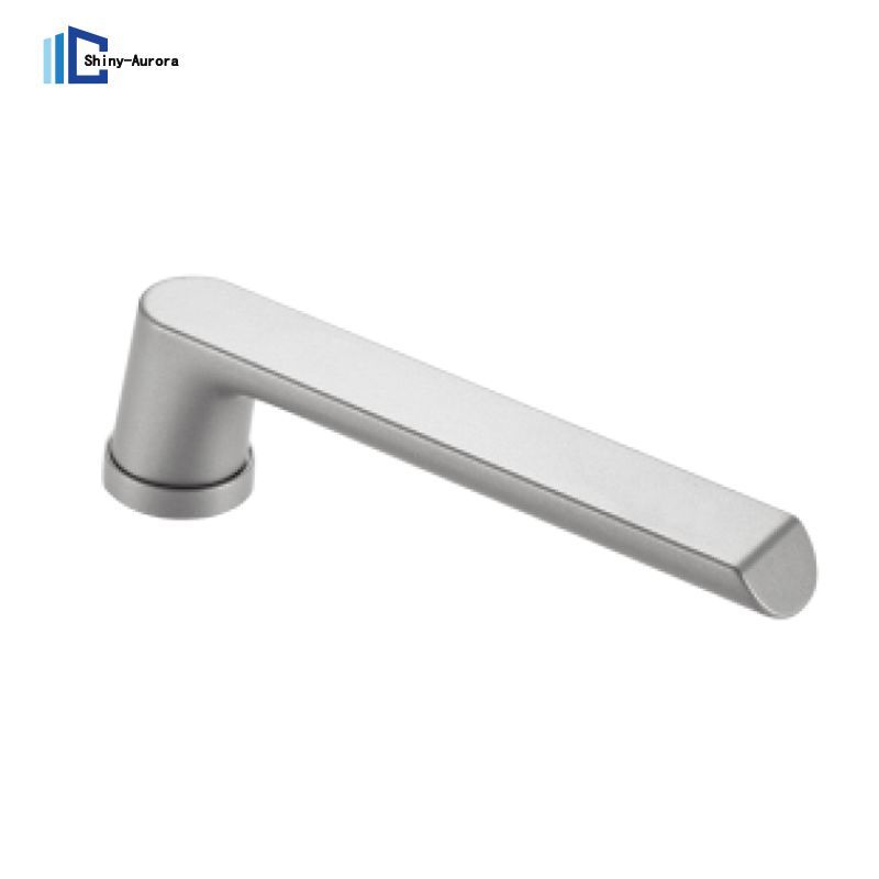 Hot Sale Aluminium Window Push Handle PVDF Finish Italian Door Handles Design Child Safety Lock Casement Door &amp; Window Handles