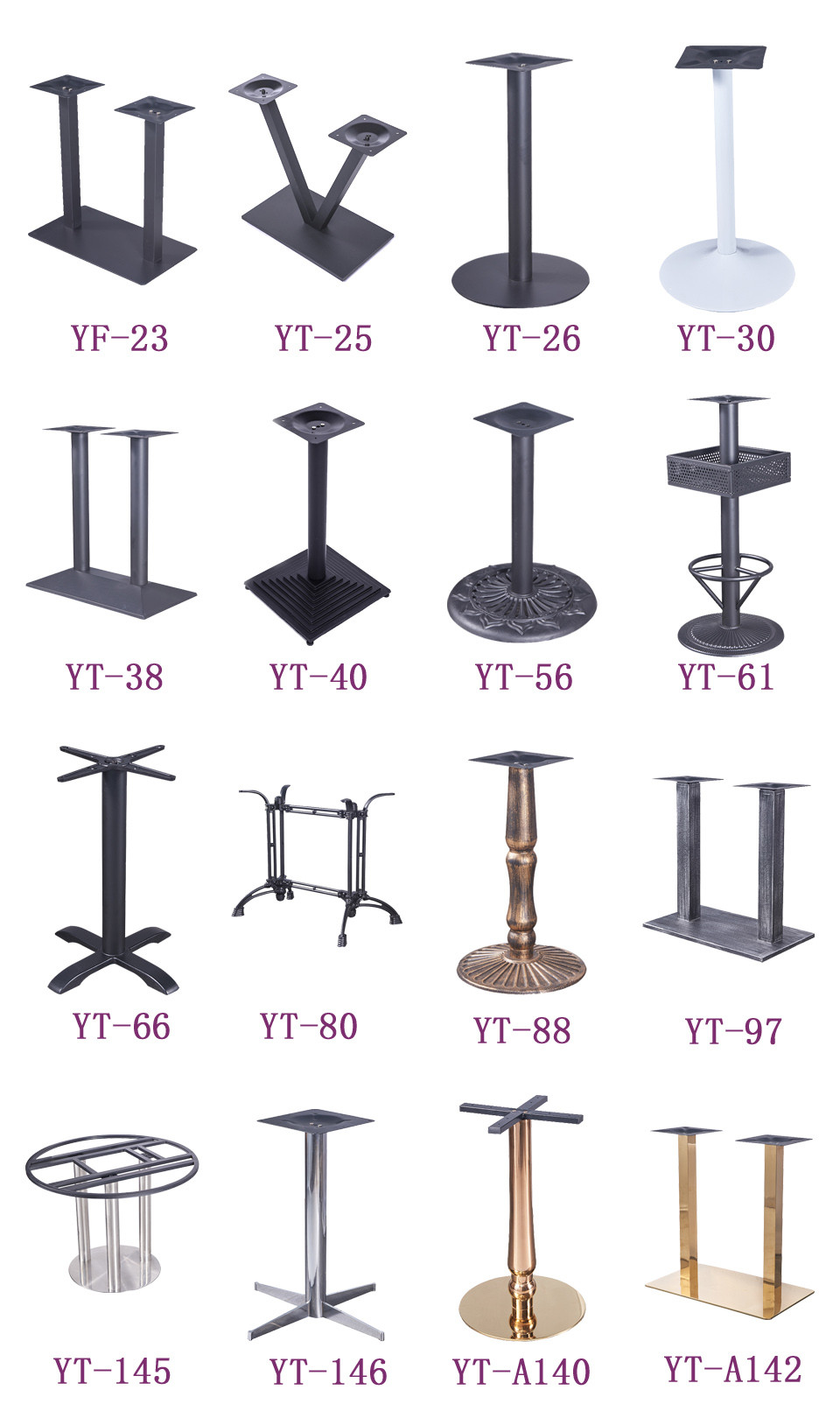 Restaurant Table Base For Round Table with Good Quality (YT-31)
