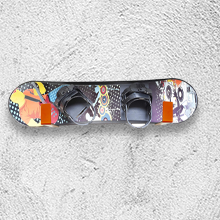 Home and Garage Snowboard Ski Surfboard Storage Rack Space-Saving and Convenient