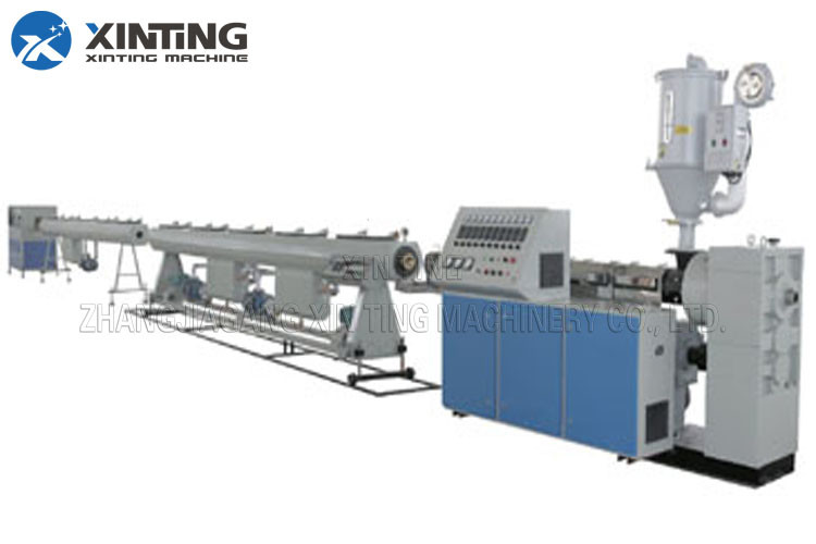 PLC One Screw 95rpm PE Pipe Production Line