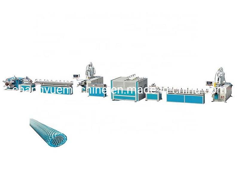 New Hot Plastic Extruder PVC Fibre Reinforced Pipe Making Machine