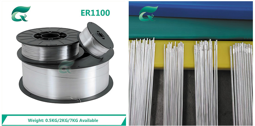 AWS A5.10 MIG Aluminum Welding Wire / ER 1100 Aluminum Wire 0.8mm/1.0mm/1.2mm