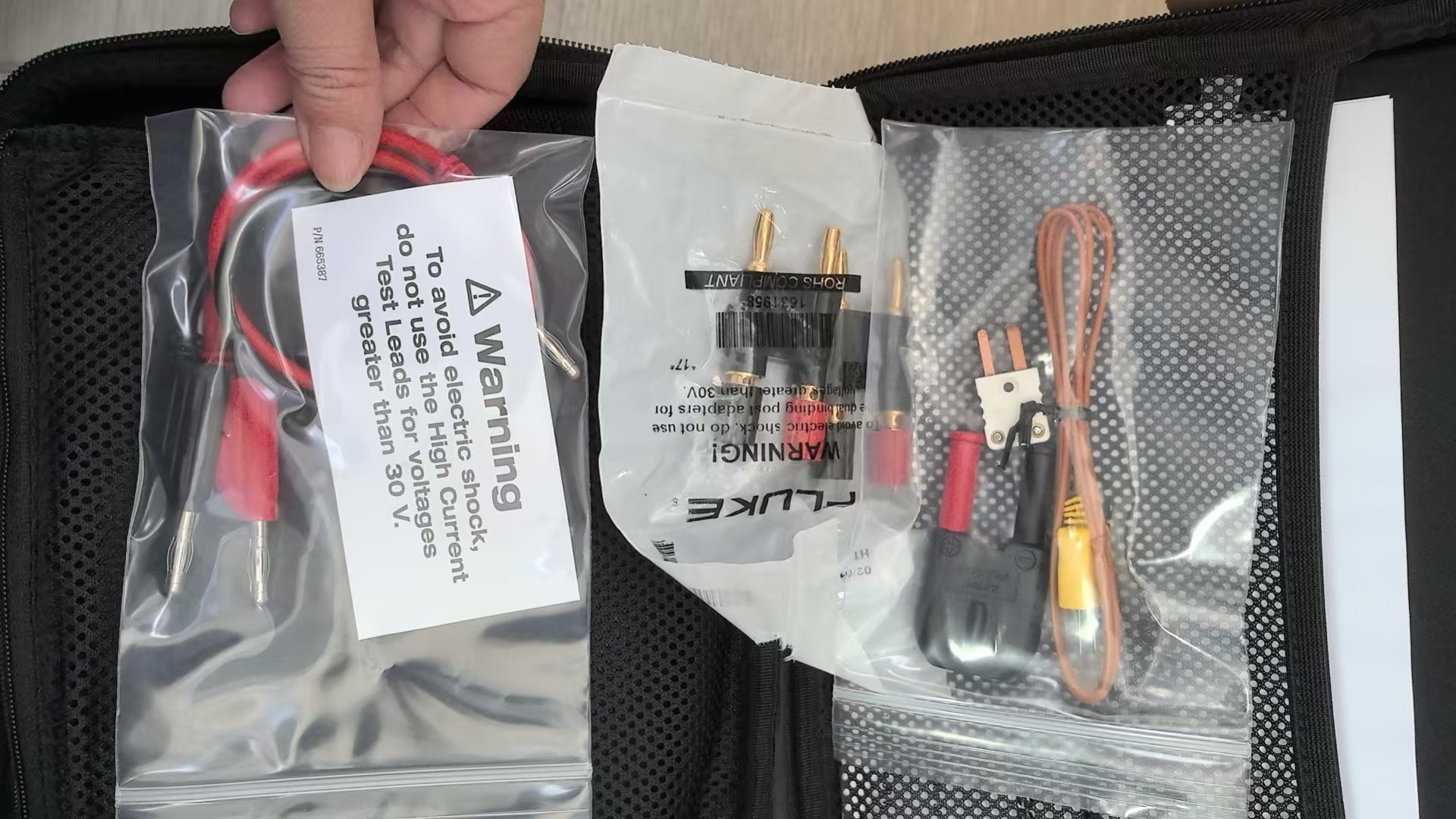 Fluke 5500A/Leads 5520A/Leads Test Lead Set Designed For Use On The 5500A Multi-Product Calibrators