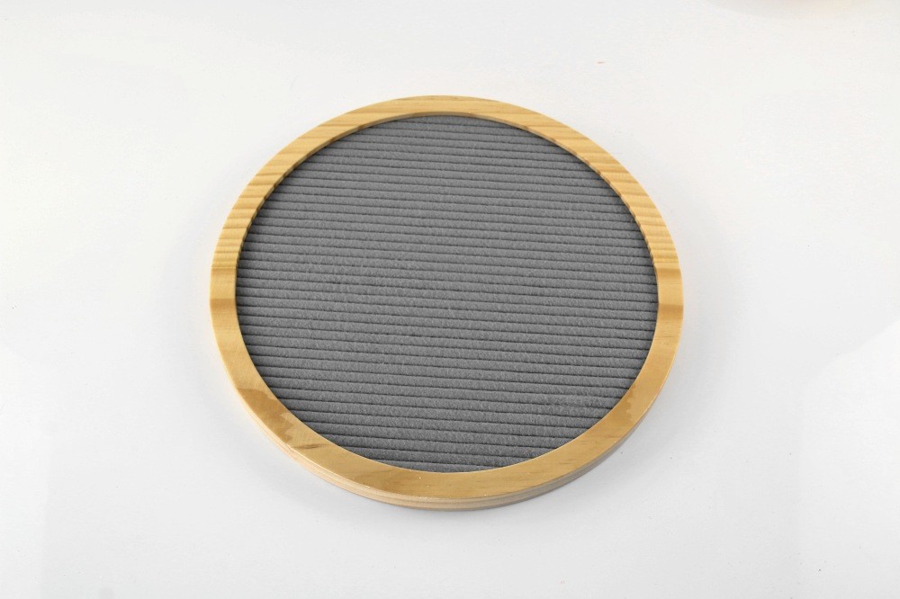 Round Shape Felt Letter Board 10'' Diameter Original Changeable Message Board