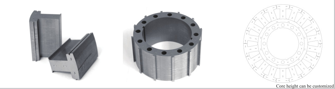High quality motor Core Stator Rotor Manufacturer Servo 215.2mm OD stator stack