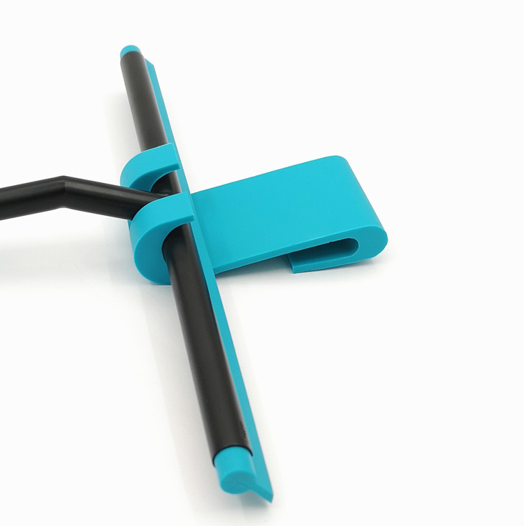 304 316 Stainless steel Blue Short Wiper Blade Room Wiper Shower Squeegee mini floor squeegee bathroom mirror wiper