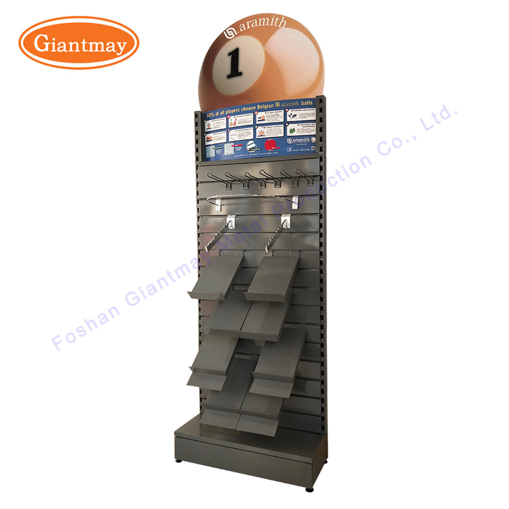Metal Slat Wall Stand Mobile Accessories Slatwall