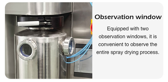 Rotary Atomizer Centrifugal Type Spray Dryer Stainless Steel