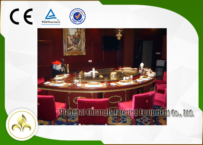 LPG / Pipeline Natural Gas Teppanyaki Grill Basic Configuration 11 Seat Capacity