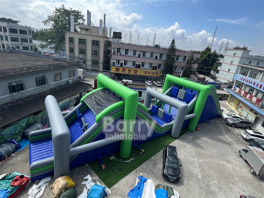 Commercial Use Outdoor Inflatable Obstacle 5k Greed Giant Adult Blow Up Obstacle Course 5k For  Party Rental Equipment