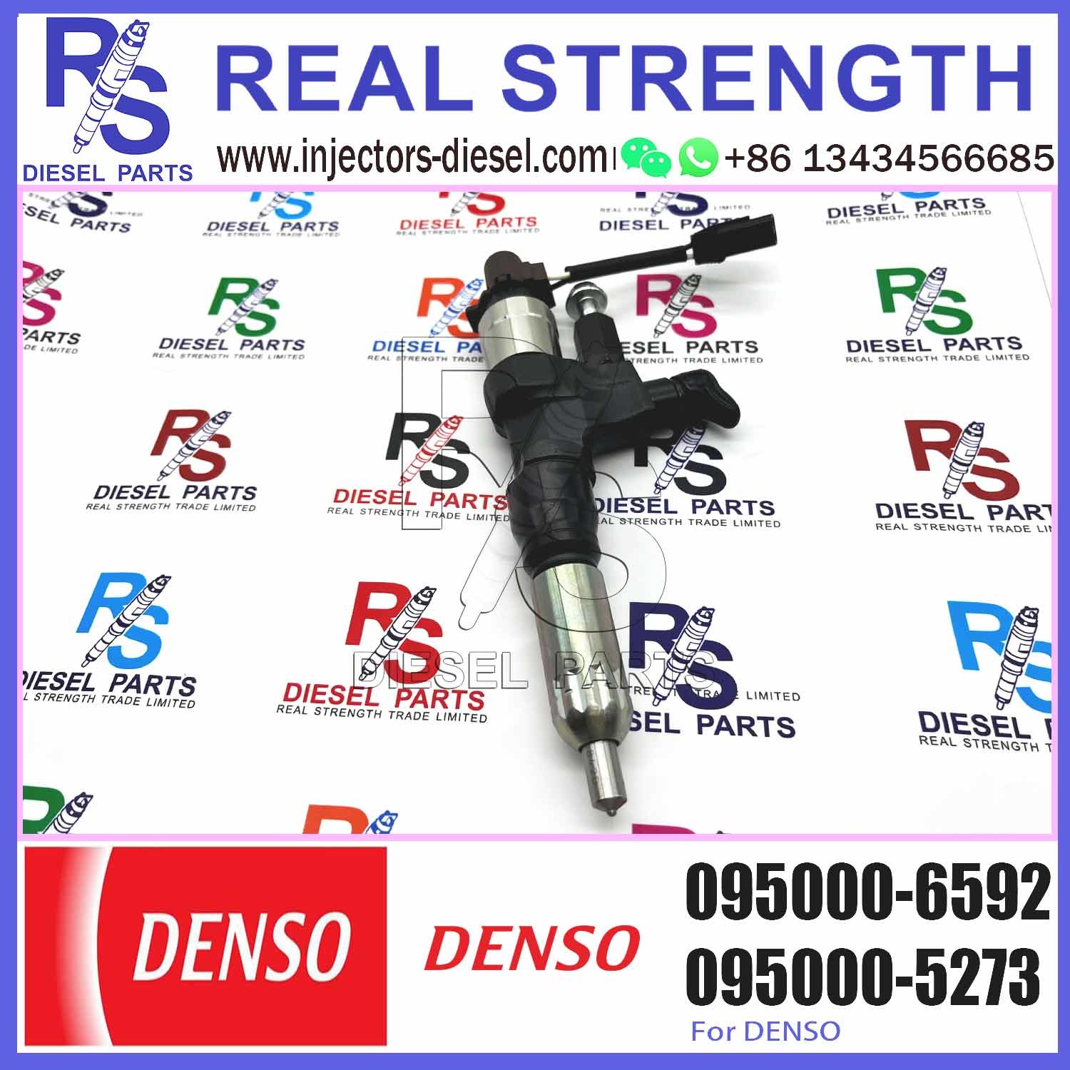 095000-6593 for Hino J08 engine excavator fuel injectors 23670-E0010 095000-6592