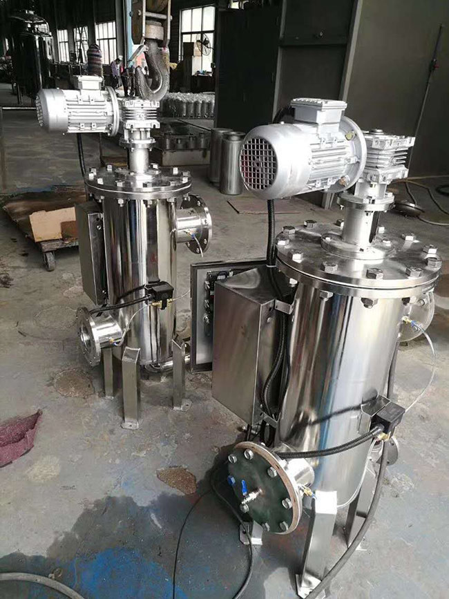 Mechanical Self Cleaning Filters For Pond High Viscosity Self Backwashing Filter Pre Filter