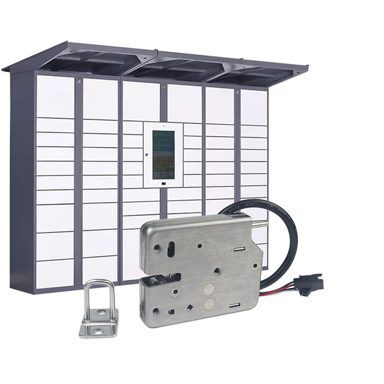 Solenoid Cabinet Lock Electronic Flush Mount SUS 430 With Zinc Alloy Nickel Plating