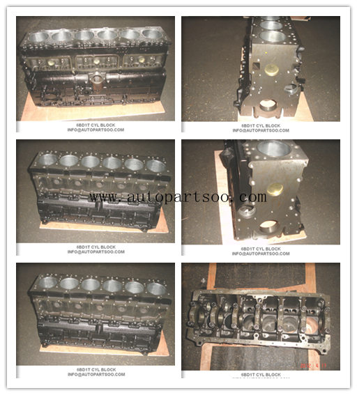 ISUZU 6BD1T Cylinder Block ENGINE CYLINDER BLOCK ISUZU 6BD1T Cylinder Block