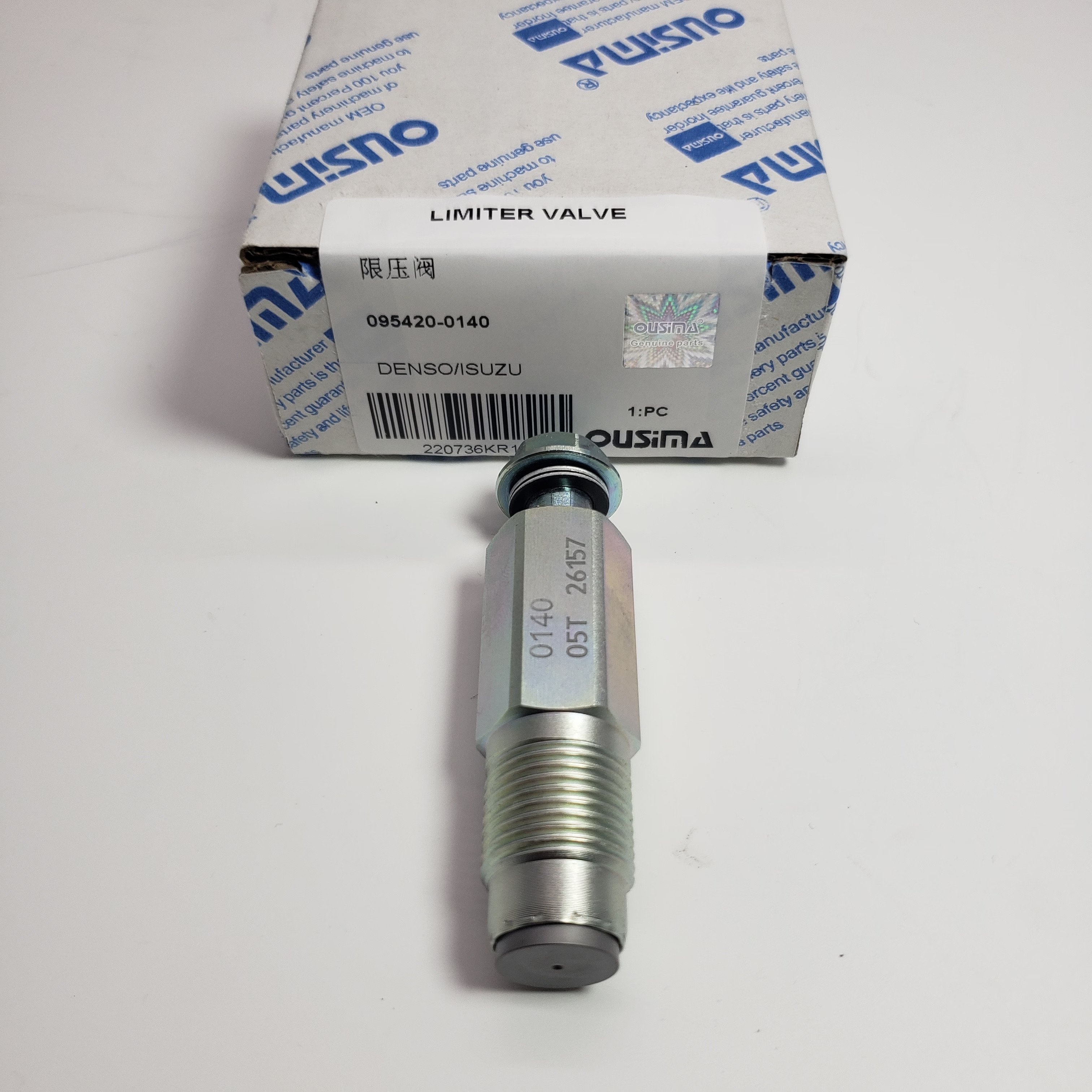 Pressure Limiter Relief Valve 095420-0140 For Komatsu Denso Isuzu