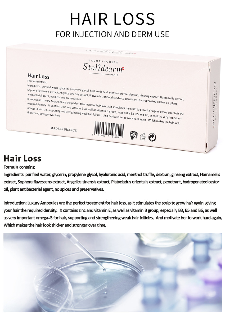 Stalidearm Brand Organic Serum Set Anti Hair Loss Fast Grow Anti Hair Fall Essence For Hair Growth Regrowth Serum