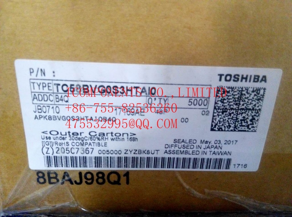 TC58BVG0S3HBAI4 KIOXIA NAND Flash Parallel 3.3V 1G-bit 128M x 8 63-Pin FBGA