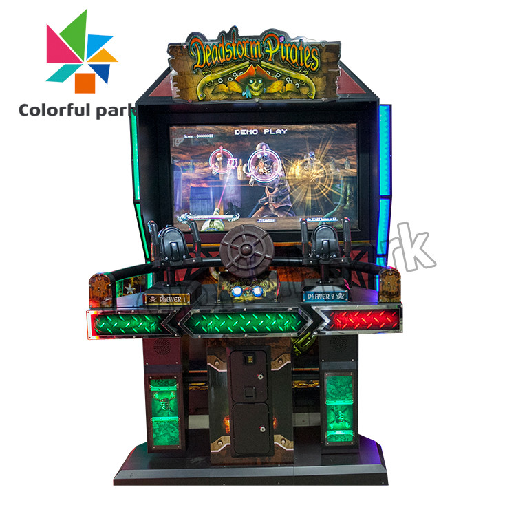 2 Players Shooting Arcade Machines Rambo Shooting wooden frame Acrylic board