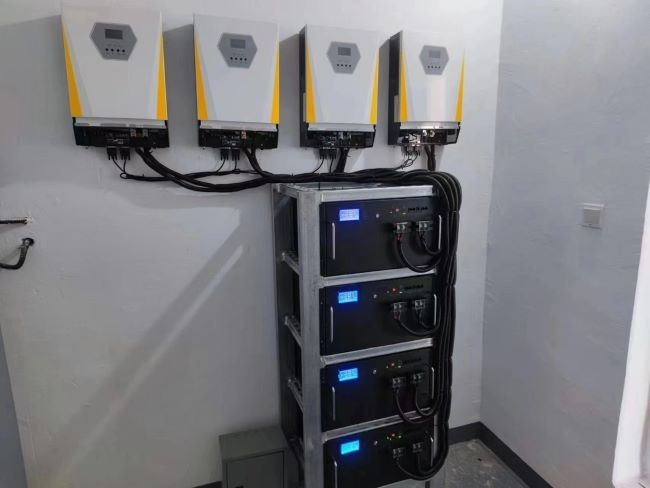 Complete Off Grid Lithium Battery Solar System ESS 20KW 40KWH For Home
