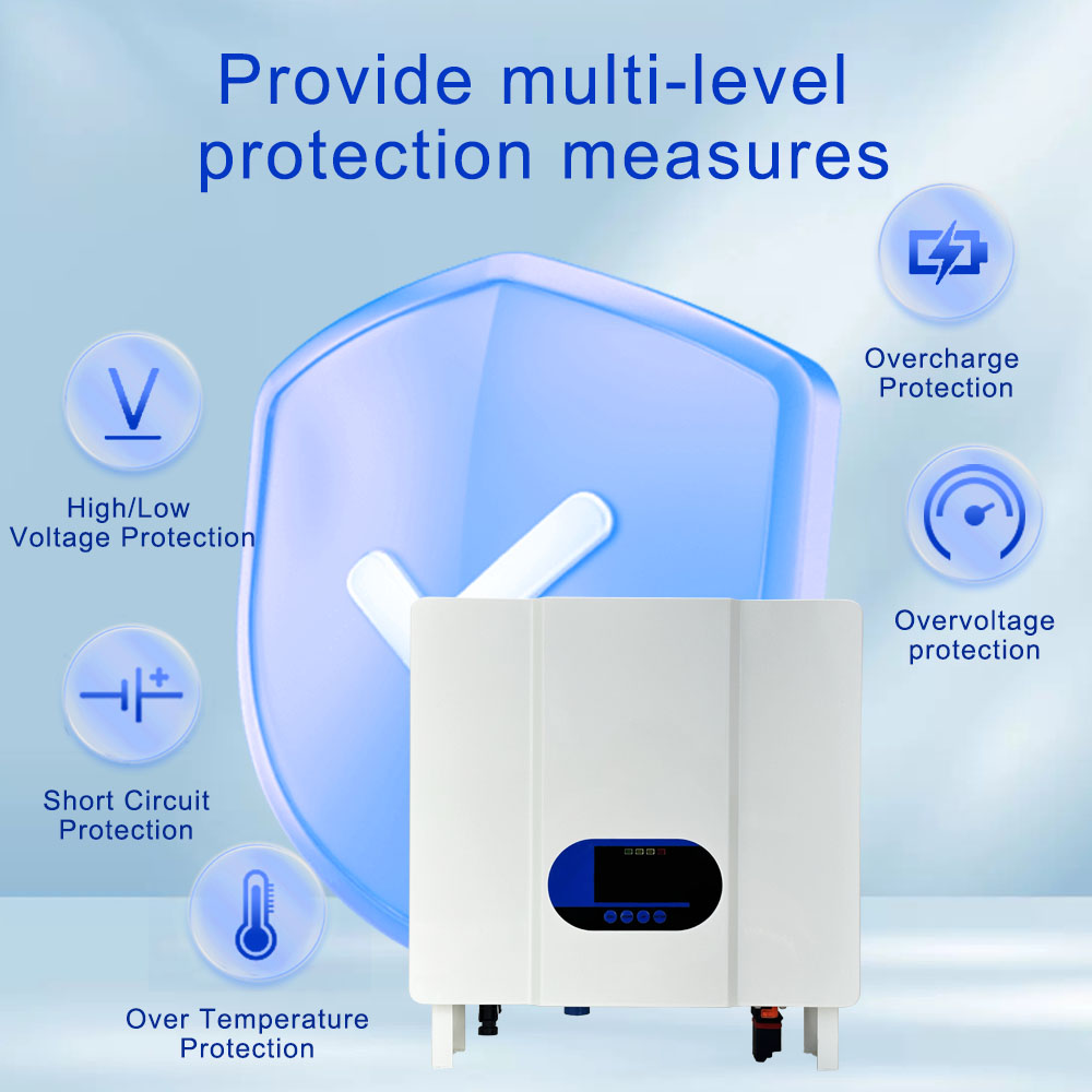 3.5kw Home Off Grid Solar Inverter 24v 3000w Single Phase 3kw 3kva With Mppt Controller