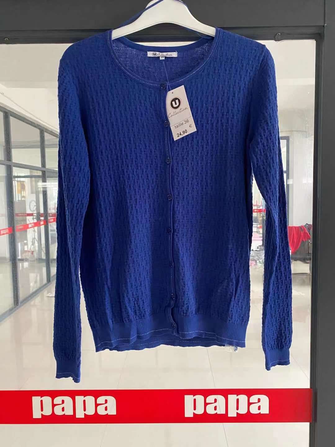 20% Polyester 80% Cotton Stockpapa Women Casual Sweaters