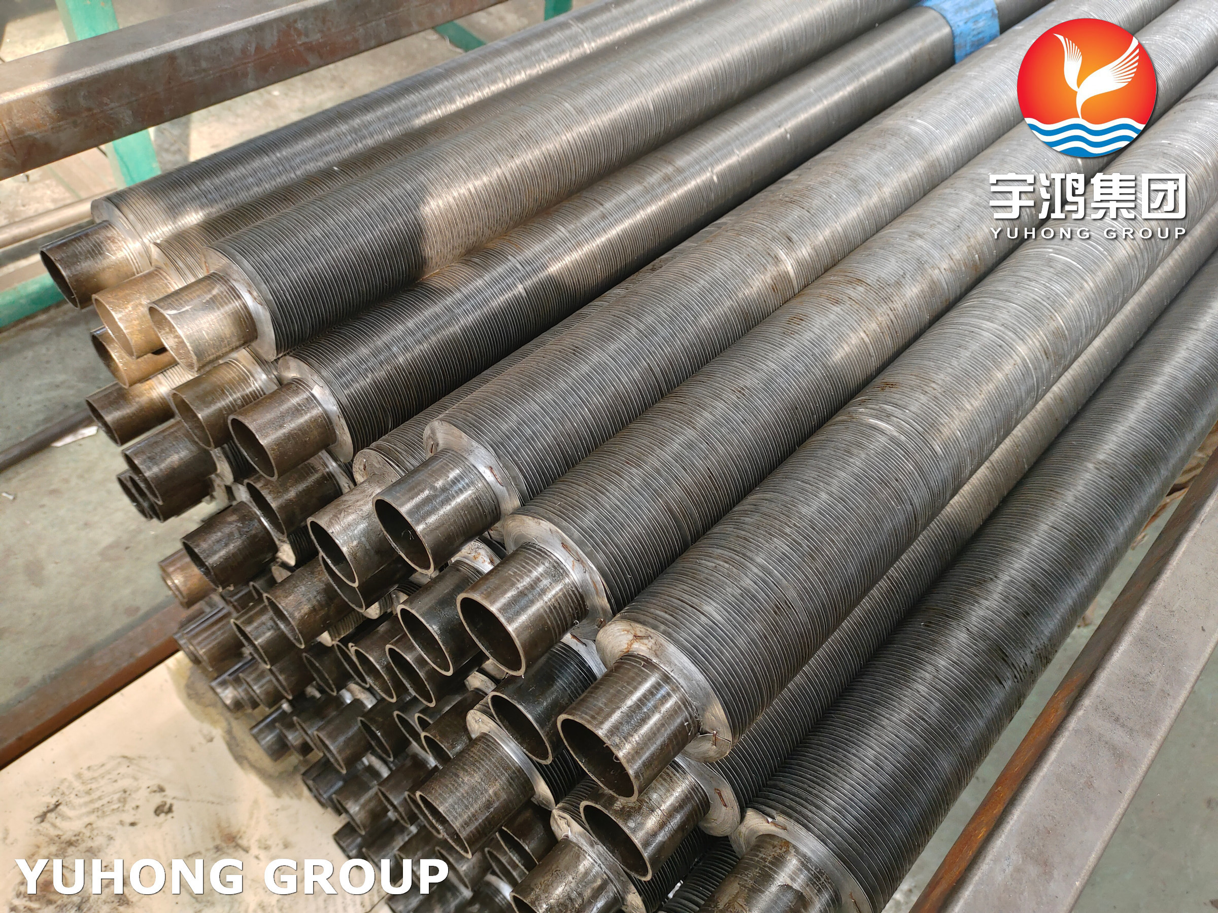 ASTM A179 A1060 Carbon Steel Embedded G Type Fin Tube For Air Cooling NDE Available