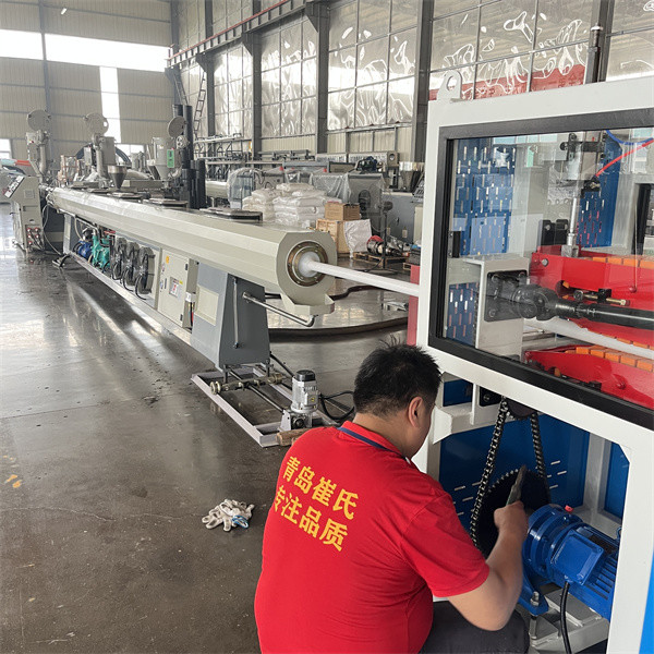 20-110mm PPH PE PPR Pipe Making Machine , Water Tube Extruder Machine