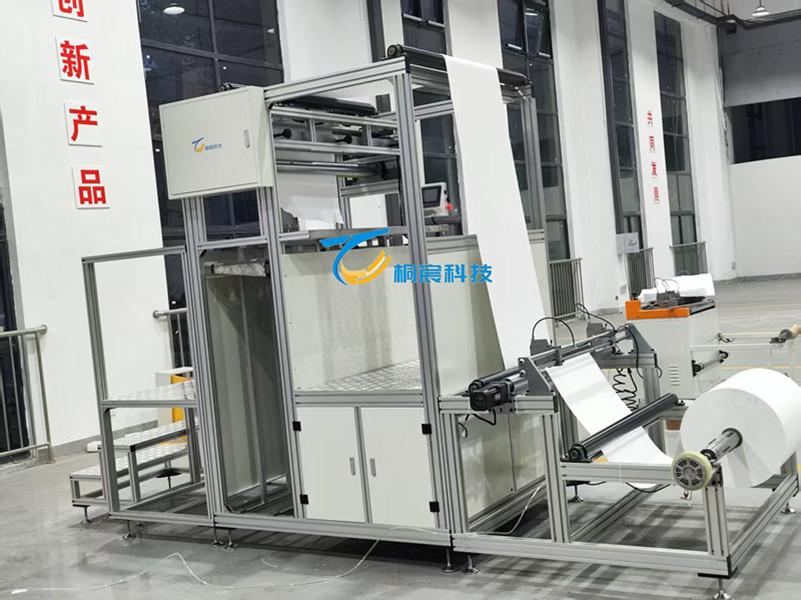 Origami Filter Production Equipment Customized Mini Pleating Machine 15pleats/min - 20pleats/min