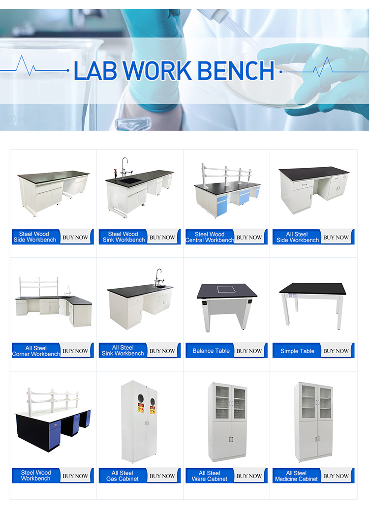 School Laboratory Island Bench Modern Physics Lab Furniture Phenolic Resin