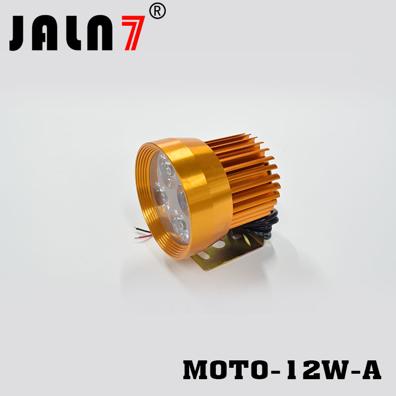 Motorcycle Headlight Led JALN7 12W Driving Lights Fog Light Off Road Lamp Car Boat Truck SUV JEEP ATV Led Light