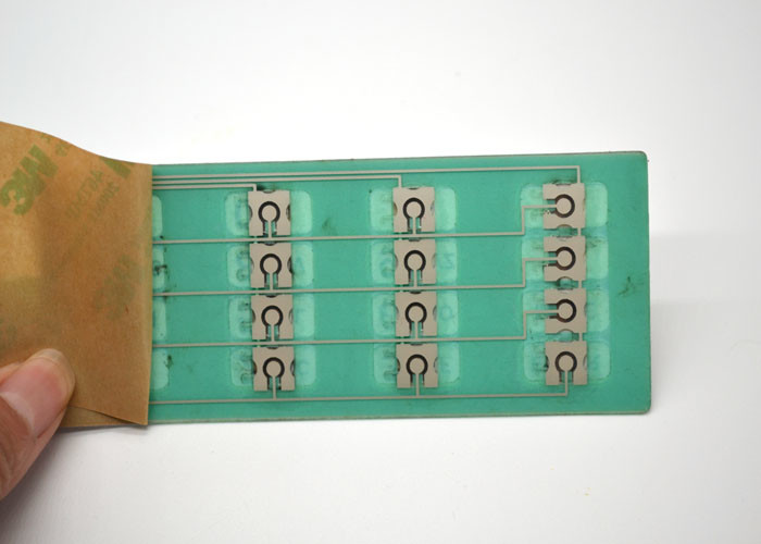 Water Resistant Membrane Switch Keypad , Membrane Push Button Switch Panel