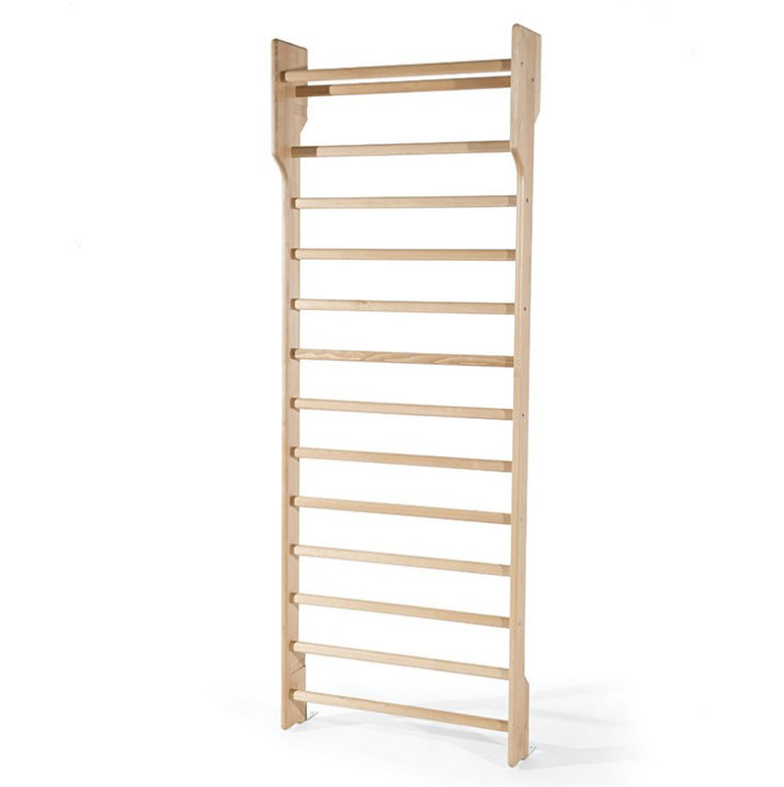 Wooden Swedish Ladder Gymnastics Double Wall Bars Freestanding