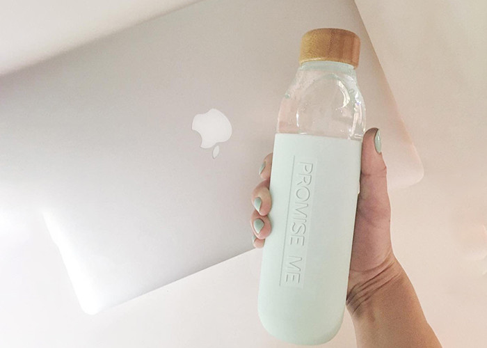 Clear Unbreakable Glass Water Bottle SGS CE Certification OEM ODM Service