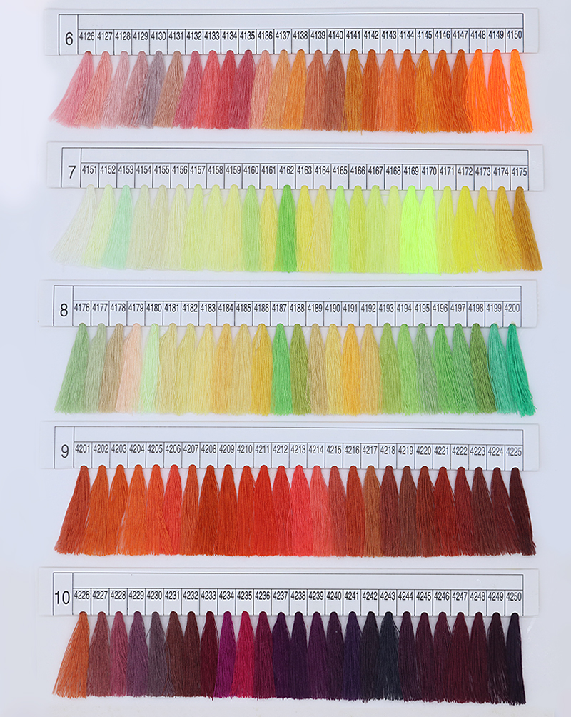 100g 3300y per Cone Polyester Sewing Thread 100% Spun Yarn 20s/3 in 1000 Colors