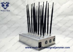 Buy cheap Adjustable WIFI Gps Signal Blocker 22 Antennas Cell Phone Signal Jammer GSM 4G 5G 315/433MHz Jammer product