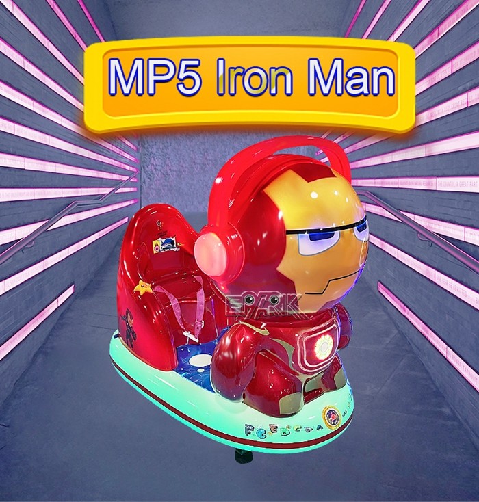 MP5 Iron Man Arcade Kiddy Ride Machine Swing Game Machine