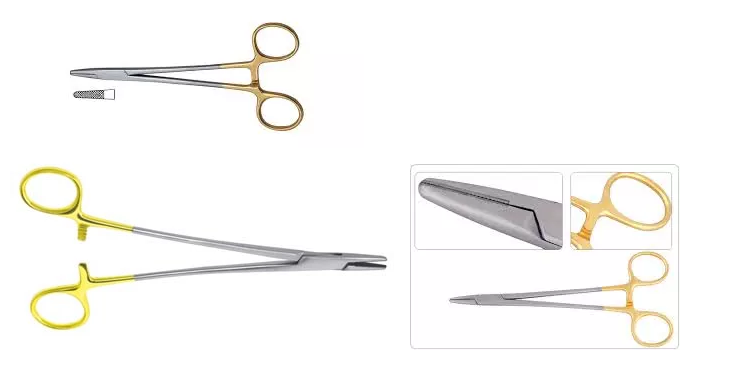 17x5.6×0.7mm Non Standard Parts Cemented Carbide Tips For Surgical Needle Holder