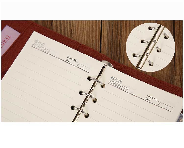 Leather A5 Wireless Charging Notebook With Built In Power Bank Recyclable