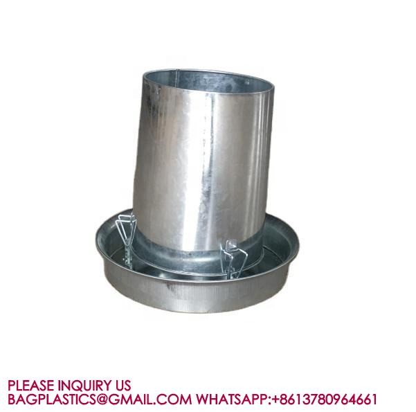 Chicken Feeder Galvanized Chicken Feeder POULTRY FARM Poultry Husbandry Steel Equipment