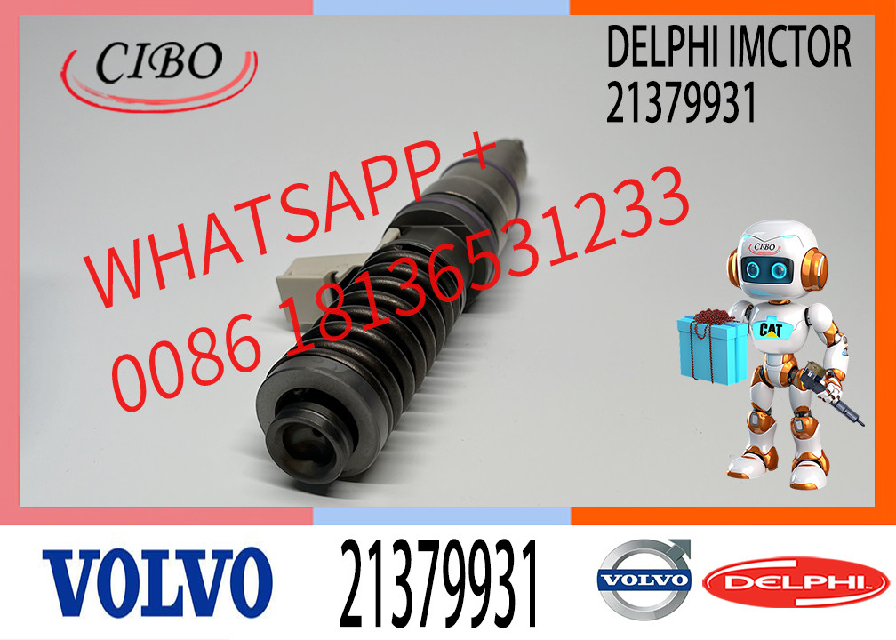 Excavator Parts Injector Diesel BEBE4D27001 21379931 Nozzle Injector VOE21379931 MD13 Engine Injector