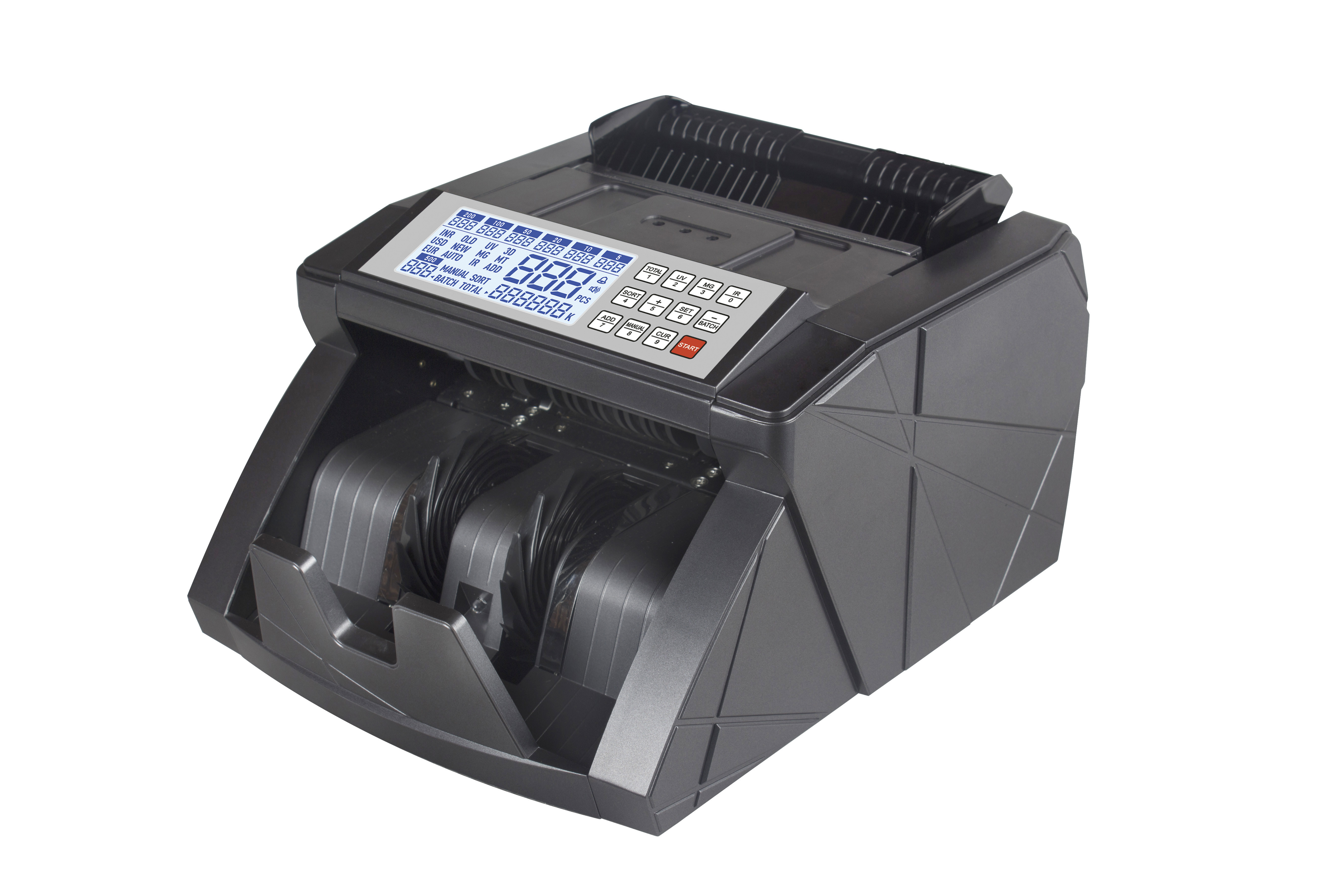 Heavy-duty euro value counter Automatic Money Counter Counterfeit Detection EURO VALUE COUNTER DETECTOR