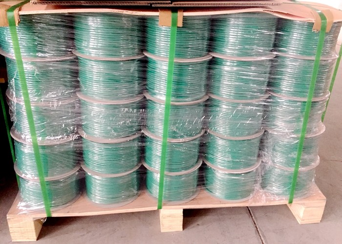KX6 CCTV Video Cable 75 Ohm Coaxial Cable 7X0.2mm BC Stranded Solid PE Insulation