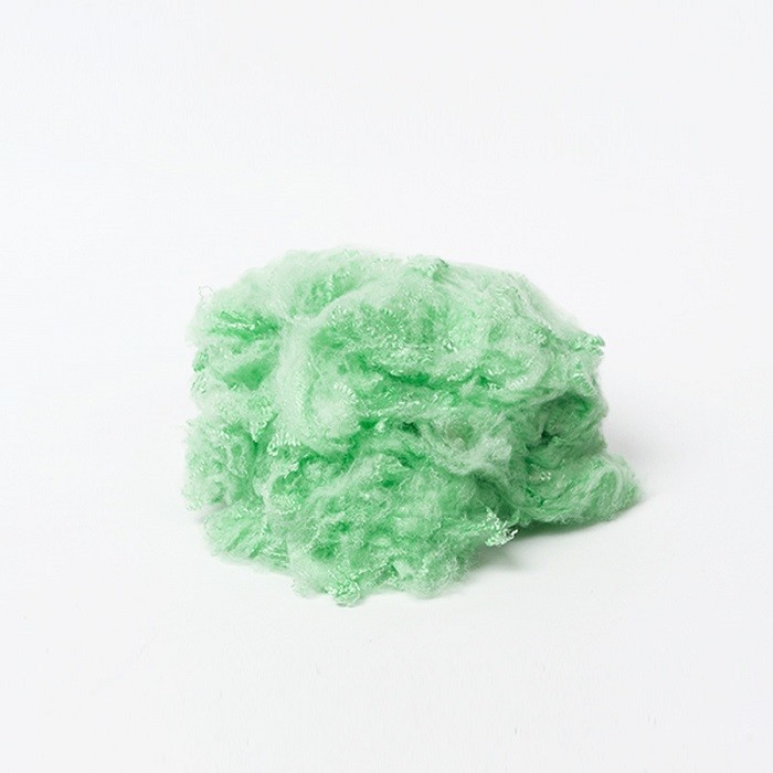 Full Color Green Recycled PSF Polyester Staple Fiber