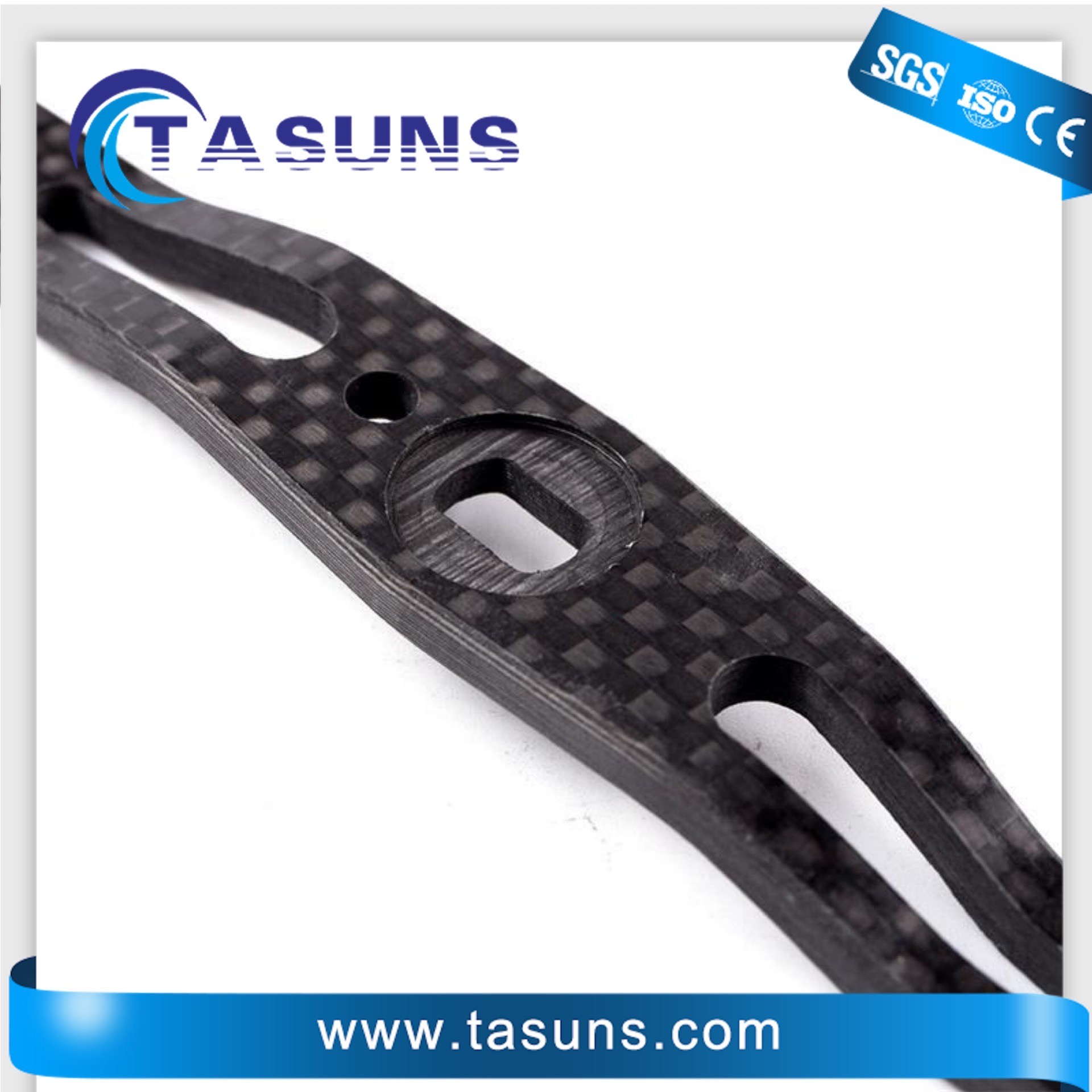 CNC Machining Carbon Fiber Component For Double Water Drop Wheel