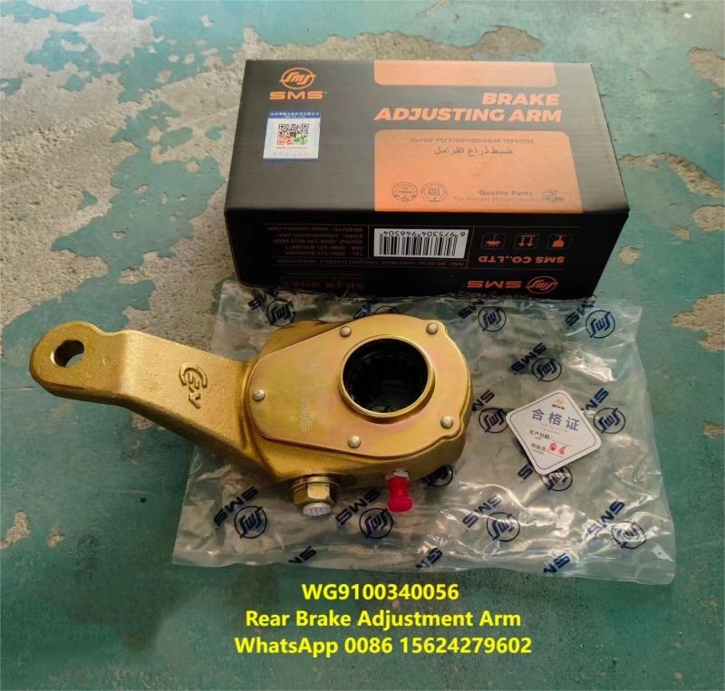 Auto Slack Adjuster WG9100340056 HOWO Truck Parts Manual Slack Adjuster