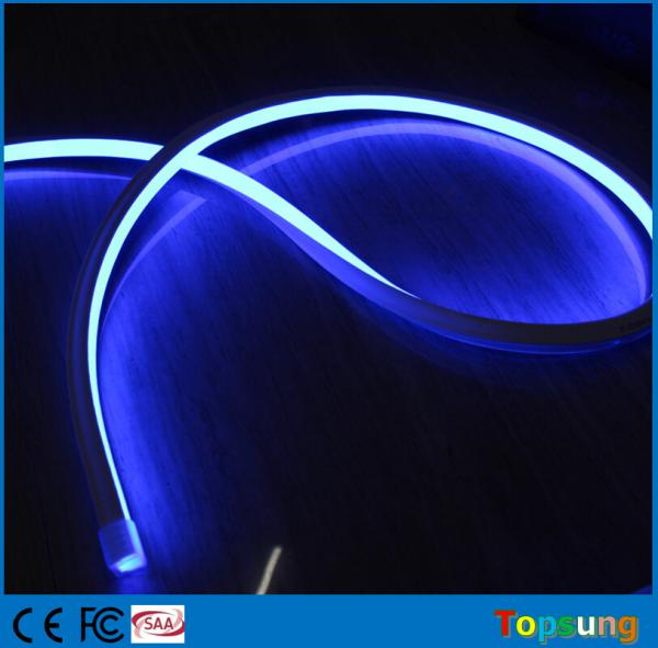 Quality whole sale blue square 12v 16*16m flexible LED neon light for undergruond for sale