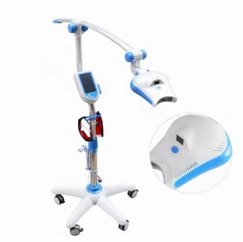 5 Inch Touch Screen LED Teeth Whitening Machine Cold Light 3 Color Teeth Whitening Lamp