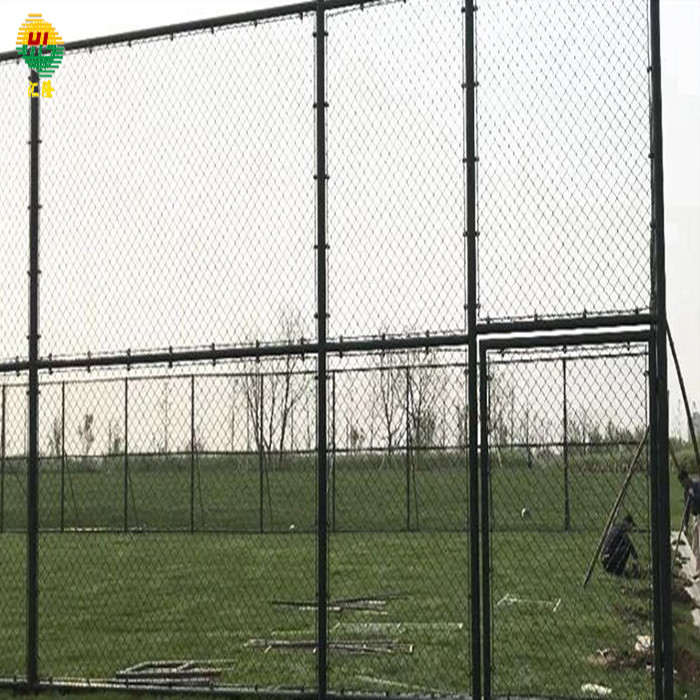 11 Gauge 50x50 Chain Link Wire Fence For Sport Court Applications