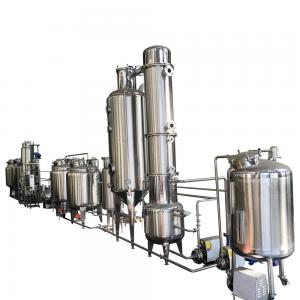 Buy cheap UL listed Stainless steel CBD extraction system line of cannabis for industry Marijana product